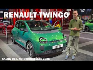 Renault Twingo 2026: The return of the frog in 100% electric mode - Brussels Motor Show