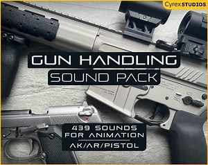 Gun Handling Sound Pack by Cyrex Studios