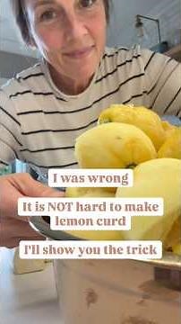 Easiest Lemon Curd Recipe! The Trick is to whisk it with beaters! #lemoncurd #lemon #recipe