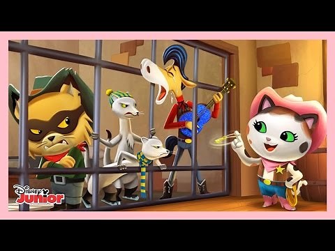 La Sheriff Callie en el Oeste | Episodio Completo | ¡La Gran Redada de los Bandidos! | Disney Junior