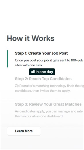 Let ZipRecruiter help you find qualified candidates from the comfort of your own home — or anywhere life takes you. Try it now for free. | ZipRecruiter