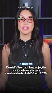 Daniel Vilela ganha projeção nacional ao articular neutralidade do MDB em 2026