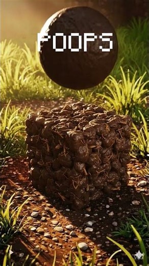 I drop a ball on poop ... and that's what happens! 😱