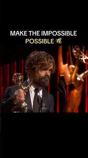 What if impossible is just an opinion? 🐝 | Peter Dinklage