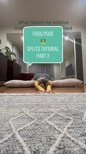 🐸 Frog pose is the 1 stretch that helped me the most! (Part 2) of what stretches helped me get into the splits. #beforeduringafter #fitcheck #splitstutorial #splits #middlesplitsprogress #frogpose #yoga #flexiblegirl #flexible #activewear #fyp #perth #australia #fitnesstransformation #fit