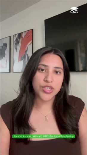 OMC Graduate Scholarship Winner Feedback Video | Jocelyn Alvarez - Virginia Commonwealth University