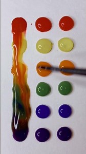 Watercolor drops ASMR 1