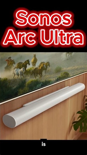 Sonos Arc Ultra — What Makes It Sonos' Best Soundbar? #Shorts