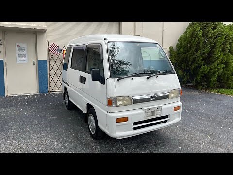 1997 Subaru Sambar Dias 4WD KV4 Mini Van (Walkthrough and Driving)