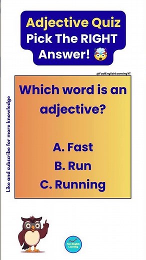 99% Get These Adjectives WRONG 😱 Can You Pass?