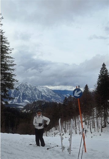 Skiing Adventure with Cousin Wilhelm: First Time Experience