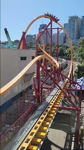 First Multi-Launch Single Rail Coaster | Big Dipper at Luna Park