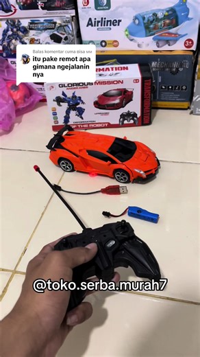 Mainan Mobil Remote Control yang Bisa Berubah Menjadi Robot Transformer