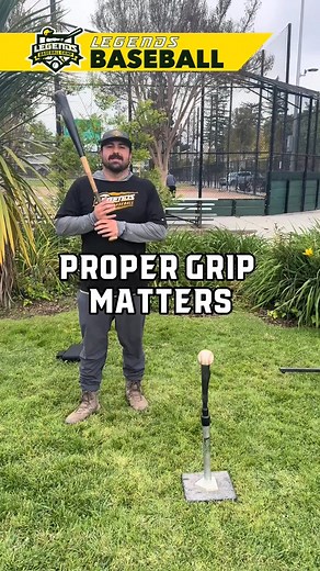 Properly gripping the bat is one of the most common FLAWS in youth baseball Once a player learns to line their door-knocking knuckles when they grip #followers #fbreelsfypシ゚viral #foryou #fbreel #reels #reel2024 #fbreels2024 | Legends Baseball