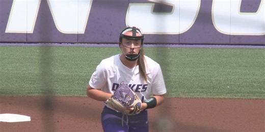 Four-run sixth inning helps JMU softball rally past Georgia Southern