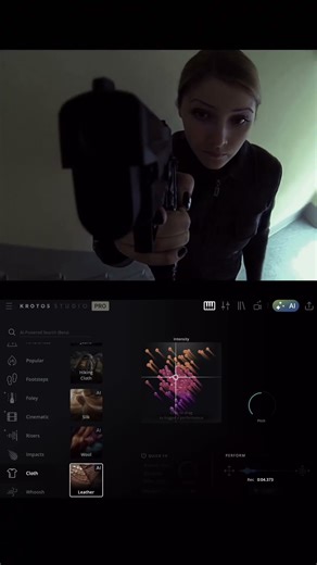 Perform your sound effects with your mouse.