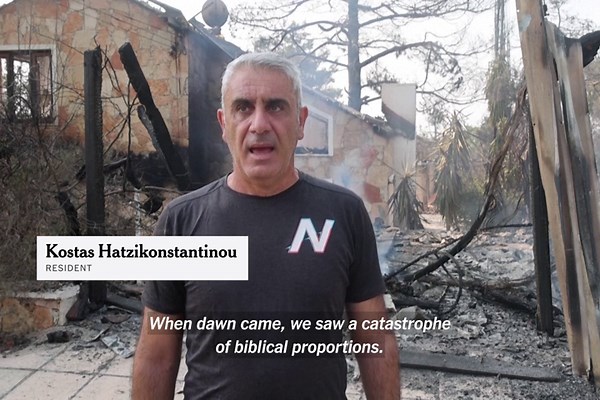 Sprawling Wildfires Kill 2 and Force Evacuations in Cyprus Amid Stifling Heat