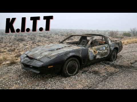 Burned KITT Found in the Woods?! Full Restoration of the Knight Rider Legend