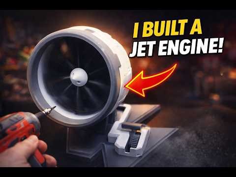 I Built a 3D Printed Jet Engine (Does It Actually Work?)