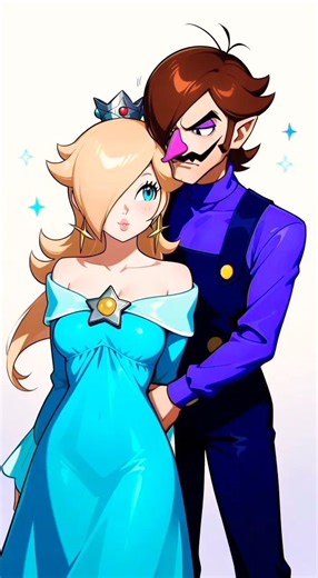 Waluigi X Rosalina #waluigi #rosalina #supermariobros