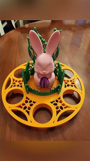 Portauova di Pasqua 3D: Bunny Bloom 🐰🌷 #shorts #3dprinting #bambulab