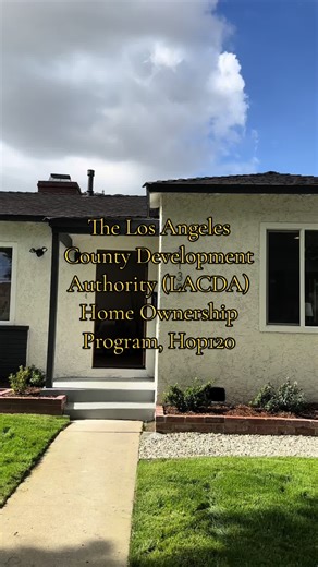 The Los Angeles County Development Authority (LACDA) is excited to announce its new Home Ownership Program, HOP120. 🏡🔑 The LACDA’s HOP120 Home Ownership Programs provide a second mortgage loan for first-time homebuyers with assistance of up to $85,000, or 20% of the purchase price, whichever is less. The loan provides down payment and/or closing assistance and is secured with a Deed of Trust and Promissory Note. 💸 HOP120 expands homeownership opportunities to families who are positioned to pu