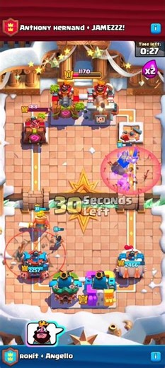 Epic Clash Royale Battle! Last-Second Win 😱 | Can I Defend the Crown? 👑