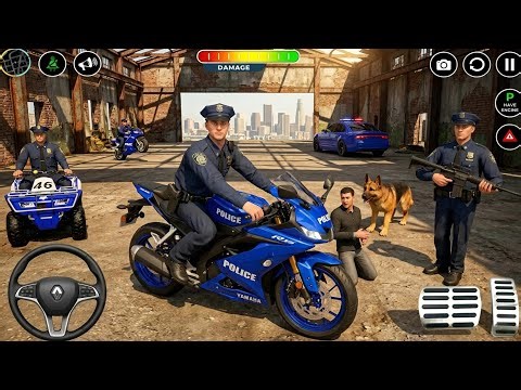🚓 Police Car Chase Simulator 3D – Real City Cop Pursuit Gameplay (Android)