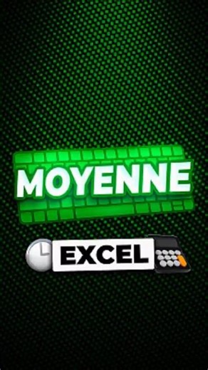 Calcule une moyenne en 1 seconde sur Excel (sans taper de formule)⚡
