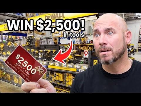Win a $2,500 Tool Spree! (Building Your Winning Bracket LIVE)