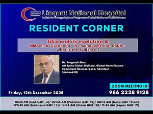GCS Evolution/ Chronic Subdural Hematoma Management