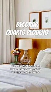 DECORAR QUARTO PEQUENO | @marabrugiolo #interiordesign #arquitetura #apartamentopequeno
