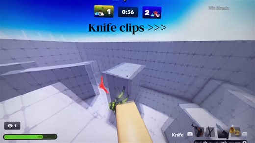 Intense 1v1 Rivals with Balisong Knife Clips