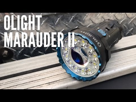 NEW Olight Marauder II: 14,000 Lumens with Flood & Spotlight Functions + Power Bank + Flash Sale