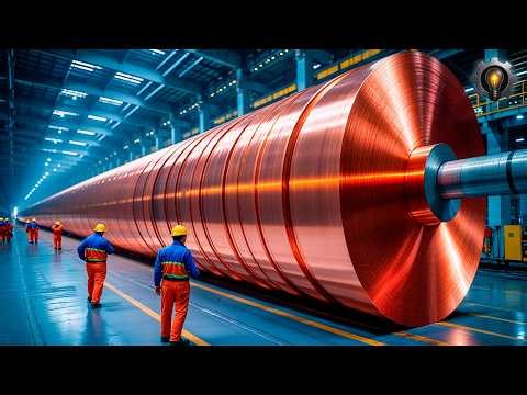 🔥How is COPPER WIRE made? | What you NEVER IMAGINED about manufacturing