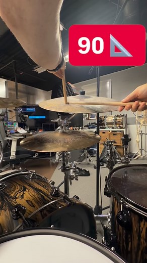 Ride Cymbal Ergonomics - Angle of Attack #drums #cymbal #drummer #drums #drummechanics #drumforever #ride #ridecymbal #ergonomics | Drum Mechanics - Brandon Green