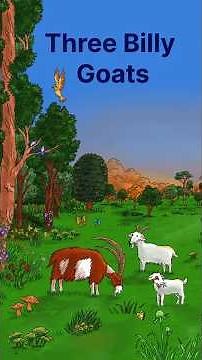 The Three Billy Goats | animated tales for kids