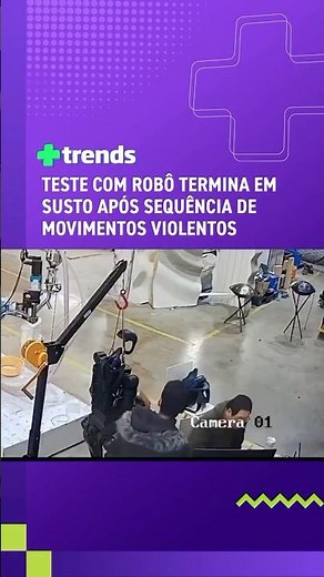Falha em robô