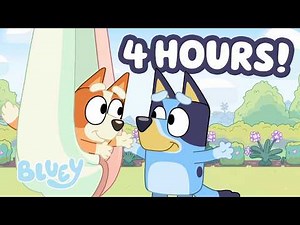 🔴LIVE: Bluey and Bingo Sing the Bug Song 🎶 🐛 | Music Moments 💙 | 4 HOURS | Bluey