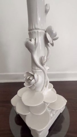 1970s Hollywood Regency Lotus Faux Bamboo Table Lamp / 1970s Hollywood Regency Lotus Faux Bamboo Table Lamp - Etsy Canada