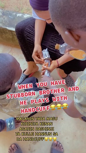 Hilarious Video: Boy Plays with Handcuff and Gets Stuck 😂