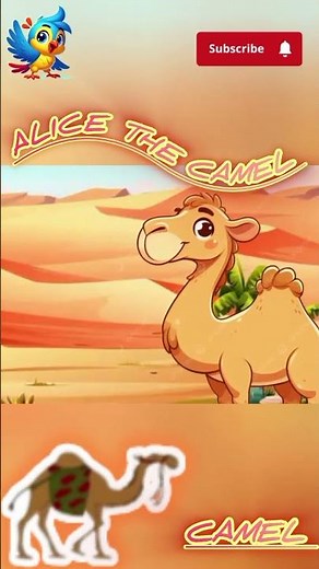 Alice the Camel nursery rhyme #kids#rhymes #childrensrhymes#nurseryrhymes#childrenssong#cartoon
