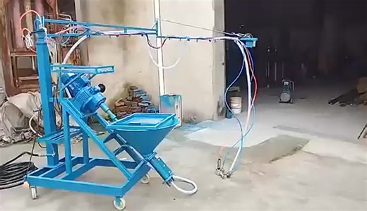 Multi Function GRC Sprayer Glass Fiber Reinforced Concrete GRC Spray Machine New Type Putty Spraying Machine
