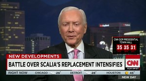 Orrin Hatch on possible Supreme Court nomination