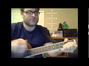 How to play "Margaritaville" by Jimmy Buffett on acoustic guitar (Beginner Song)