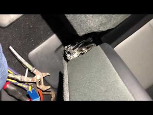 How to fix 4runner second row fold down seat