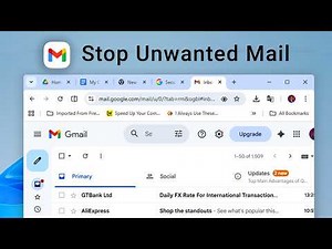 Step‑by‑Step: Stop Unwanted Mail in Gmail Inbox