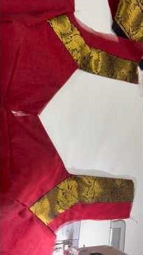 Designer Blouse stitching Tutorial | Easy &Perfect Step-By-Step Guide#trendingblousedesign #blouse