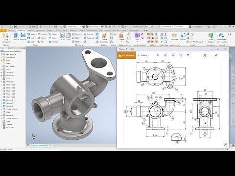 Inventor 2020 Tutorial #113 | 3D Modeling Basic