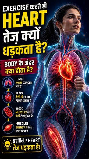 Why Does Your Heart Beat Faster During Exercise? 😱❤️